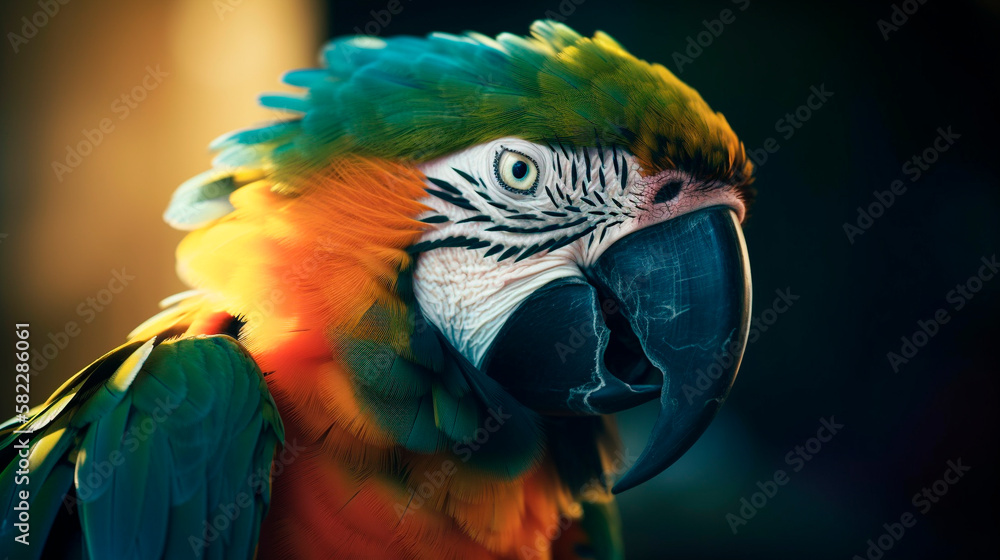 Obraz premium The_Great_Soldier_Macaw