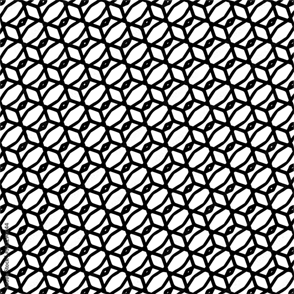 Fototapeta premium Seamless diagonal pattern. Repeat decorative design.Abstract texture for textile, fabric, wallpaper, wrapping paper.Black and white geometric wallpaper. 
