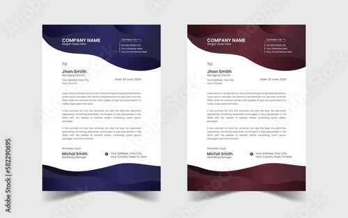 The Best And Most Exceptional Letterhead Design Template. The Best Corporate Flyer Template Design. Abstract vector layout background set. Flyer Layout with Geometric, poster flyer pamphlet.