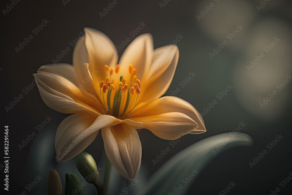 image focusing on just a beautiful flower with blurred background. image focusing on just a beautiful flower with blurred background.