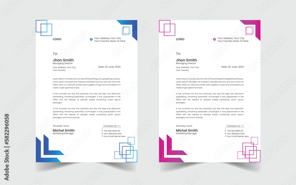 The Best And Most Exceptional, Wonderful Letterhead Design Template. Corporate Business Flyer poster pamphlet brochure cover design layout background, vector template design. The Best And Most Exceptional, Wonderful Letterhead Design Template. Corporate Business Flyer poster pamphlet brochure cover design layout background, vector template design.