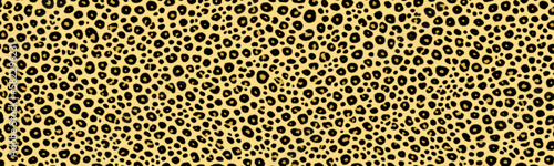 Watercolor illustration of jaguar's fur texture, with leopard spots, splatters, and stains. Multicolor abstract background, perfect for fashion and wildlife designs. Vector