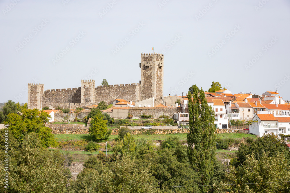 the medieval Castle of Sabugal, district of Guarda, province of Beira Alta, Portugal