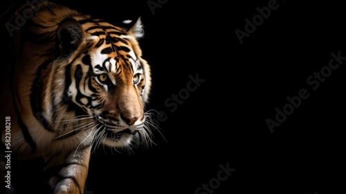 Tiger's Portrait, Generative AI