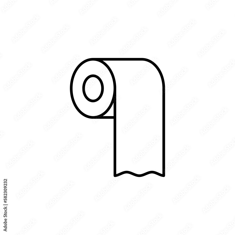 Toilet paper roll isolated. Toilet paper isolated. Toilet paper roll isolated. Toilet paper isolated.