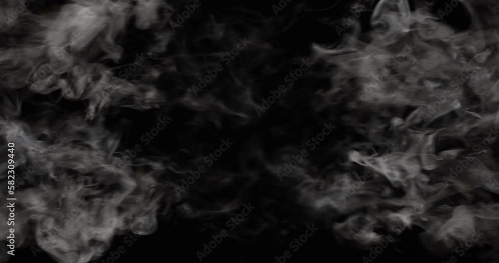 White Smoke On Black White Smoke On Black
