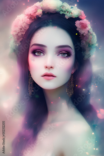 A beautiful illustration created by artificial intelligence by Carguilar, with varied colors and incredible and Delicate details