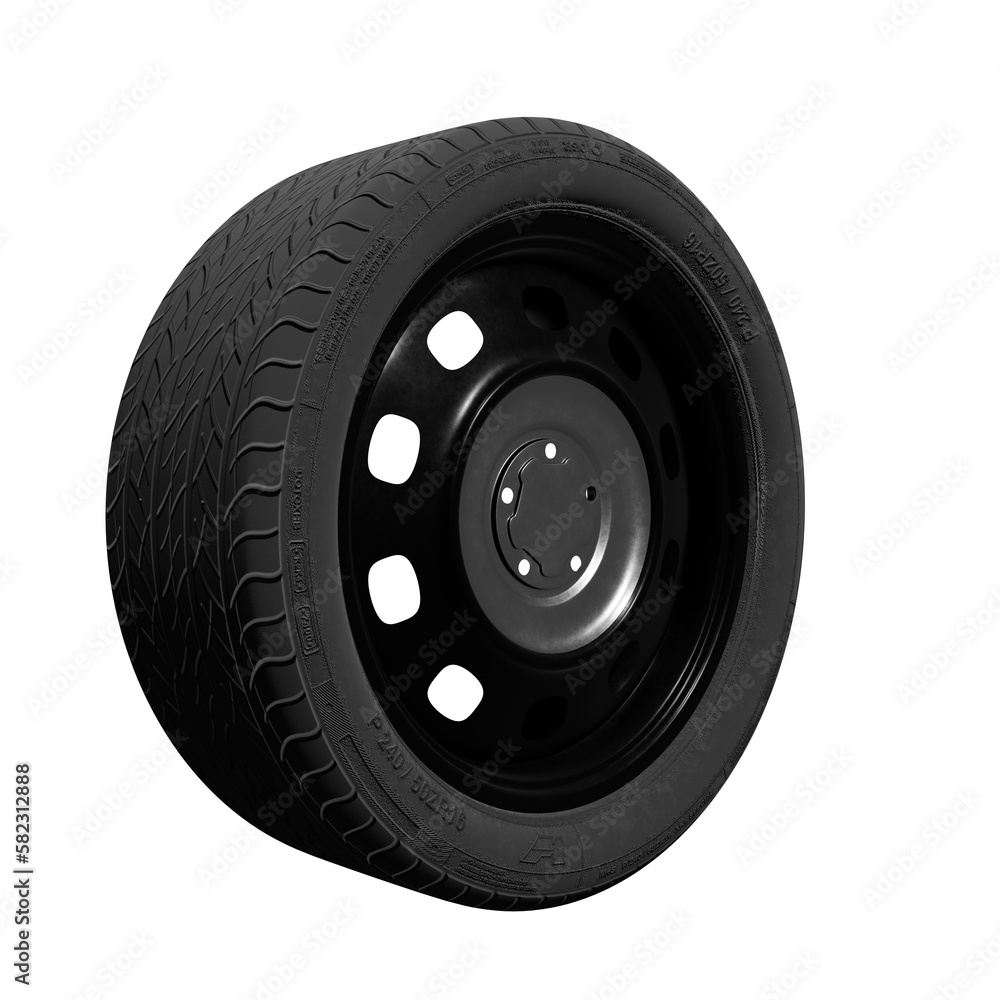 car wheel isolated on white background car wheel isolated on white background