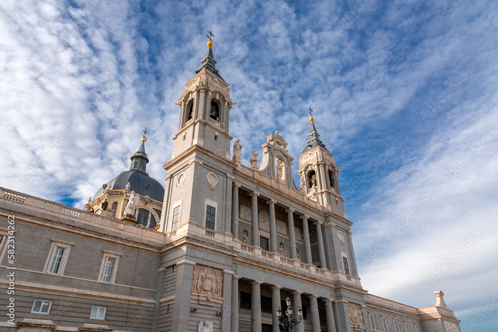 Santa Maria la Real de La Almudena Cathedral is a Catholic church in Madrid, Spain