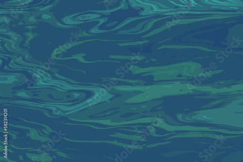 Illustration of water ripple texture background. Wavy water surface during sunset, golden light reflecting in the water.