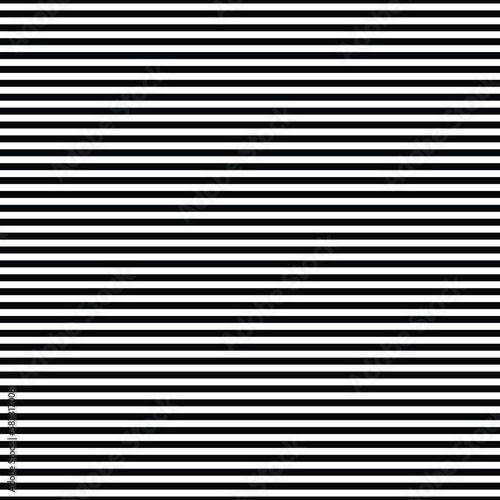 Thin Horizontal Stripe Seamless Pattern - Cute stripes repeating pattern design