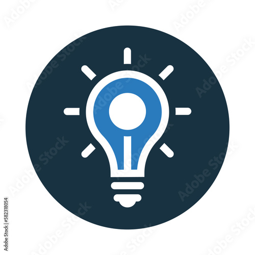 idea, bulb, light bulb, creative idea icon
