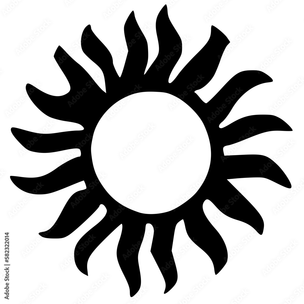 black and white of icon shape black and white of icon shape