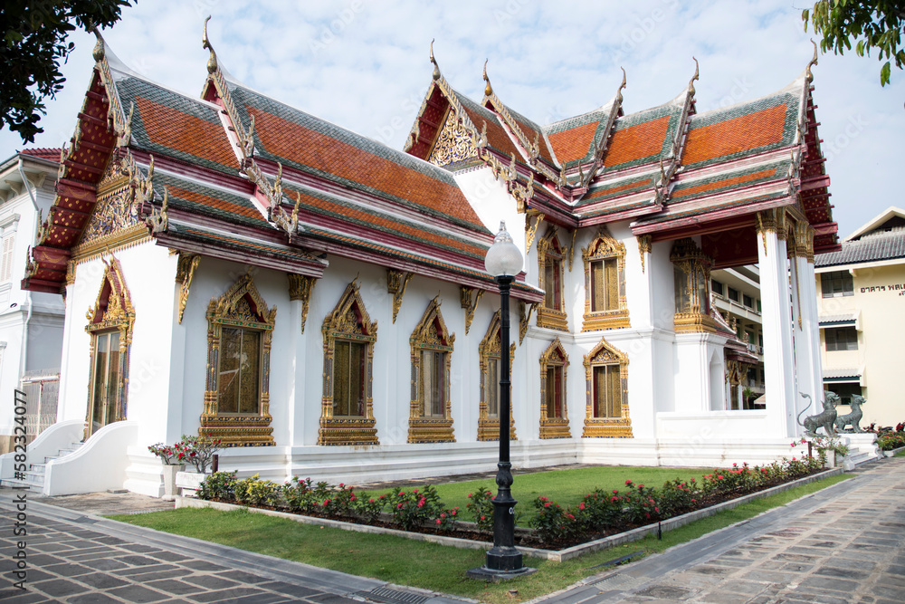 Wat Benchamabophit Dusitwanaram or Marble Temple in Bangkok