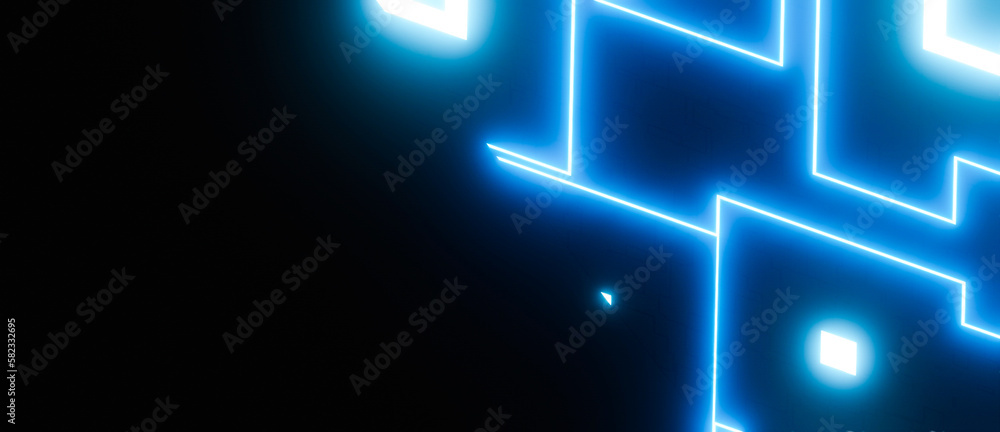 beautiful neon lines 3d graphics beautiful neon lines 3d graphics