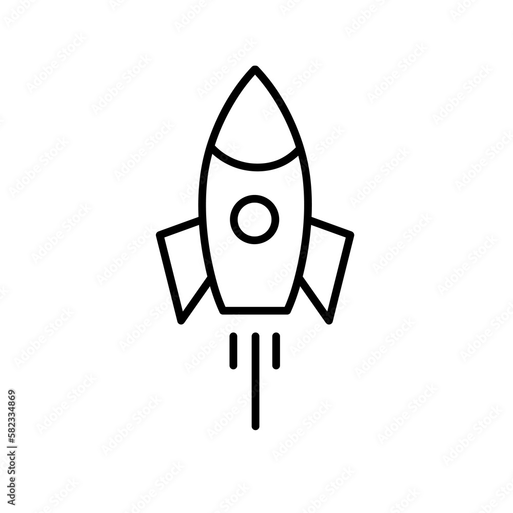 ampaign launch vector icon, rocket symbol. Modern, illustration on white background..eps ampaign launch vector icon, rocket symbol. Modern, illustration on white background..eps