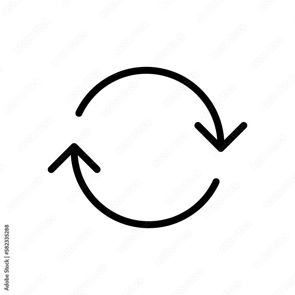 refresh symbol, Change vector icon flat vector illustration for web site or mobile app.eps refresh symbol, Change vector icon flat vector illustration for web site or mobile app.eps