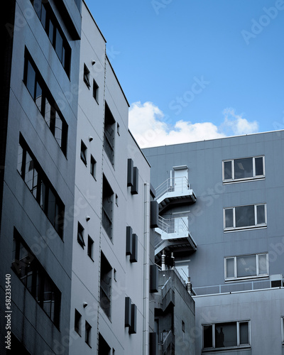 building in the city