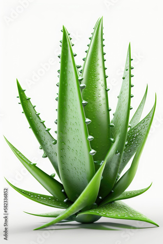 aloe vera plant isolated