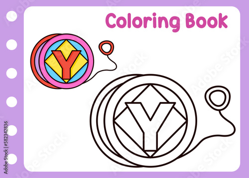 coloring book for yo yo