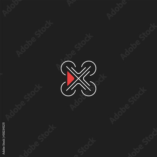 drone video logo