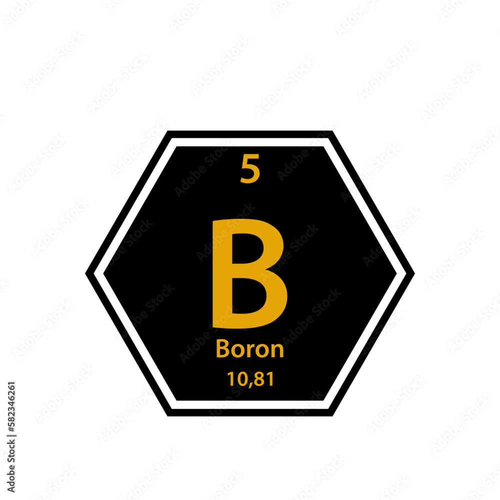 Periodic table gold icon vector logo design template Periodic table gold icon vector logo design template