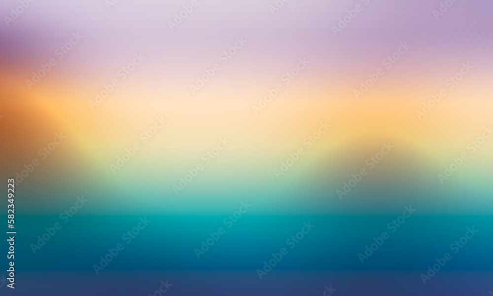 Simple colorful gradient blur for background