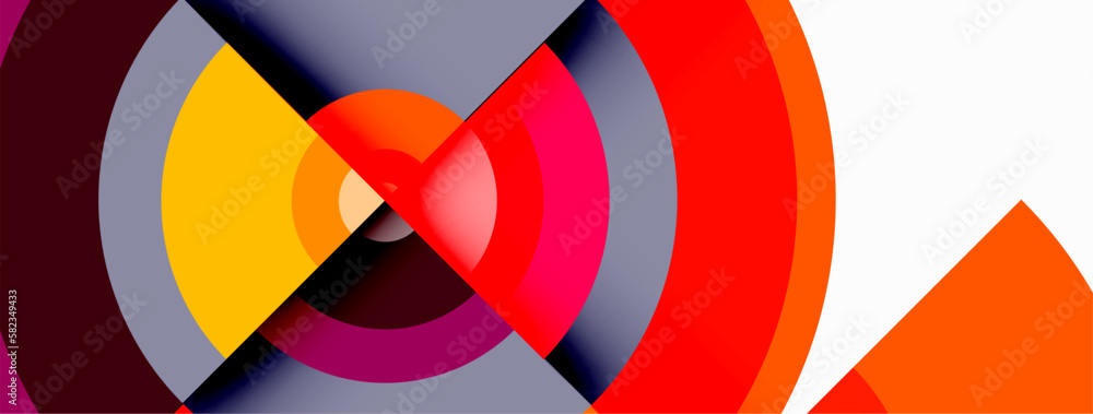 Circle trendy minimal geometric abstract background. Vector Illustration For Wallpaper, Banner, Background, Card, Book Illustration, landing page Circle trendy minimal geometric abstract background. Vector Illustration For Wallpaper, Banner, Background, Card, Book Illustration, landing page