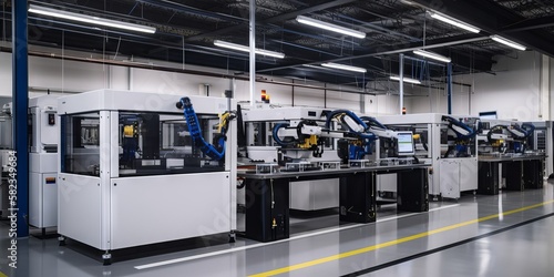 The Future of Robotics: Advanced Automation and Cutting-Edge Technologies in a State-of-the-Art Robotics Facility