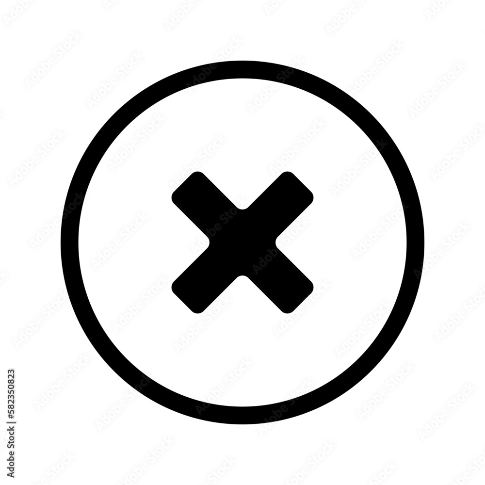 Cross icon. Vector isolated illustration Cross icon. Vector isolated illustration