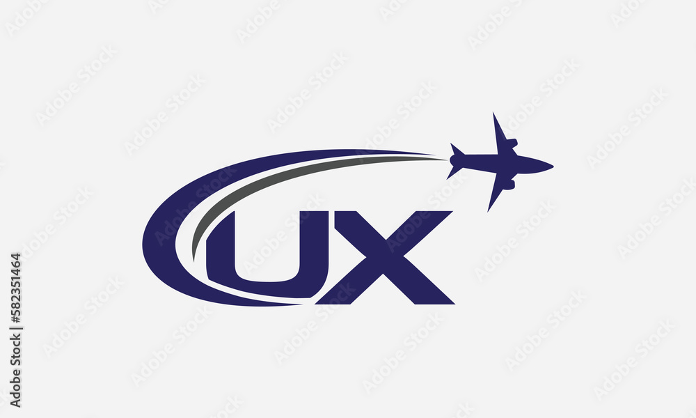 Tour and travel logo design, Airline agency symbol and aviation company monogram vector Tour and travel logo design, Airline agency symbol and aviation company monogram vector