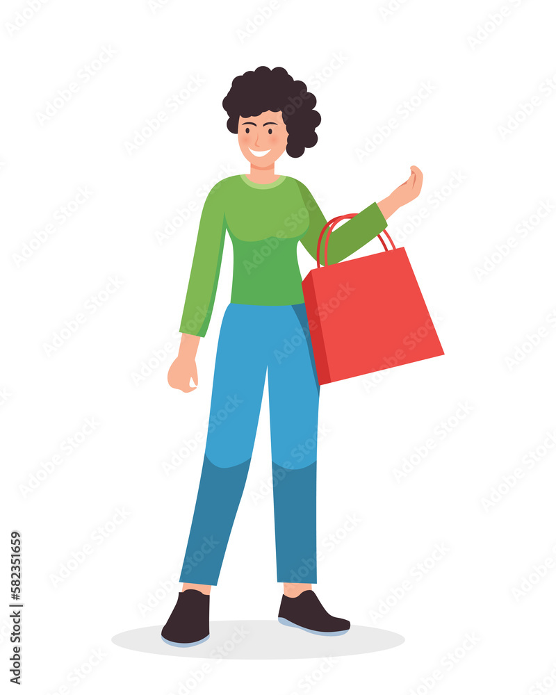 people shopping. People with shopping bags illustration people shopping. People with shopping bags illustration