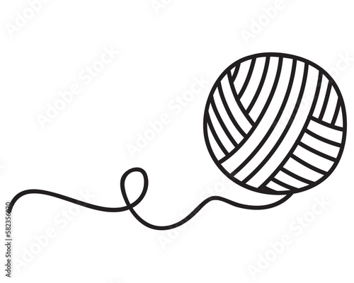 Obraz na plátne wool yarn ball
