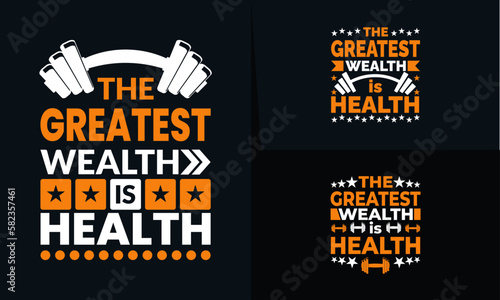best gym and fitness t shirt design design for inspiration