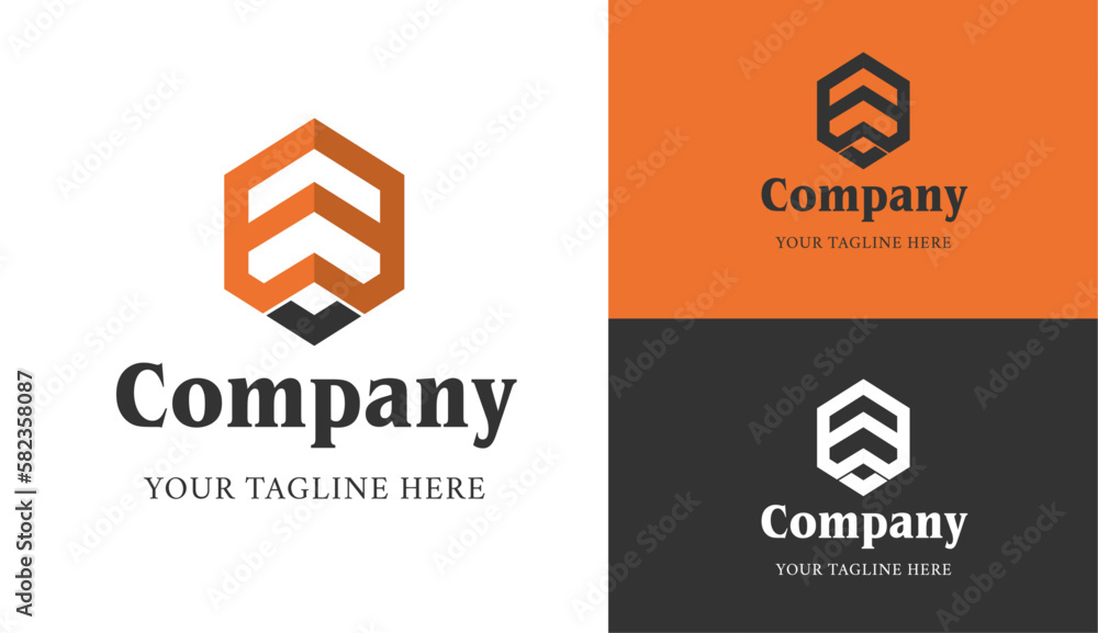 Modern Company Logo Vector Design Element For Your Company Logo. Flat Vector Company Logo Design Template Element Modern Company Logo Vector Design Element For Your Company Logo. Flat Vector Company Logo Design Template Element