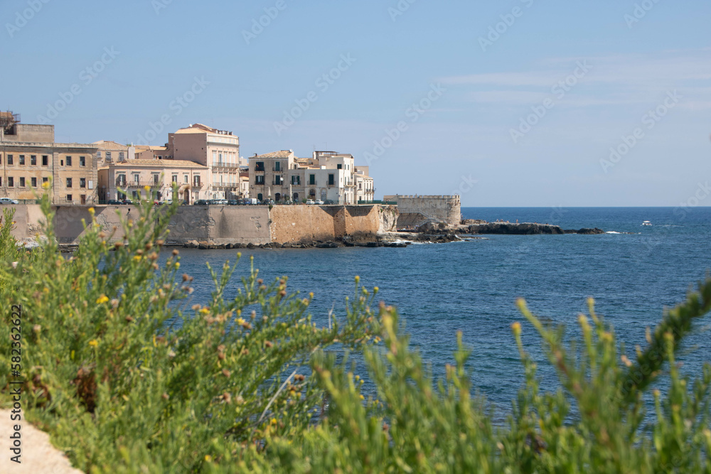 Ortigia island in Siracuse , Sicily
