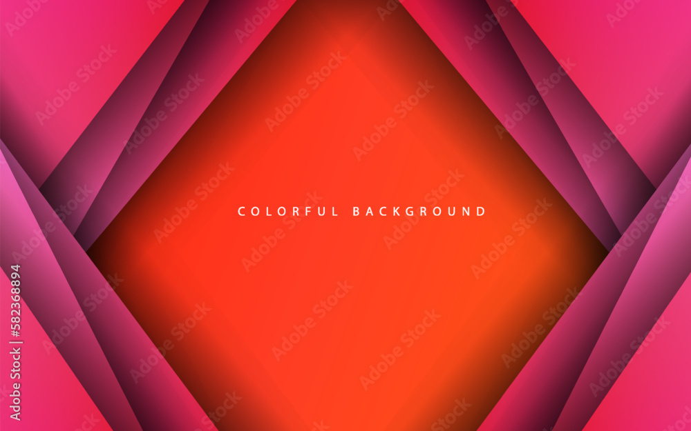 Papercut overlap layer banner background Papercut overlap layer banner background