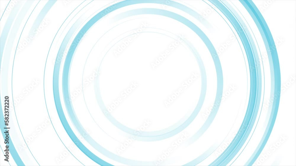 Blue minimal circular lines and stripes abstract tech background. Seamless looping futuristic geometric motion design. Video animation Ultra HD 4K 3840x2160 Blue minimal circular lines and stripes abstract tech background. Seamless looping futuristic geometric motion design. Video animation Ultra HD 4K 3840x2160