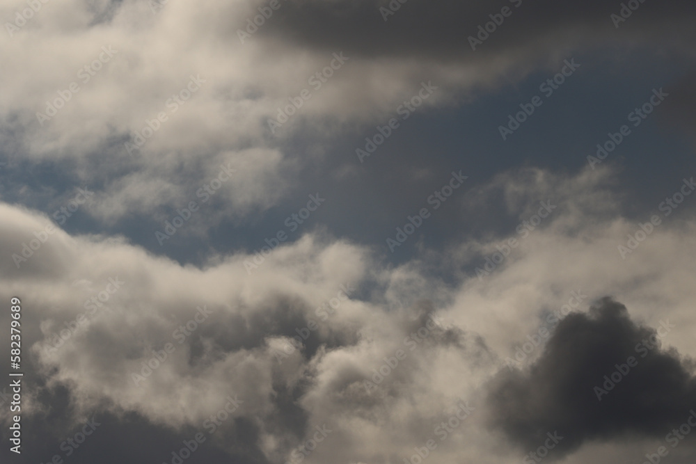 Fototapeta premium Stormy weather and dark clouds