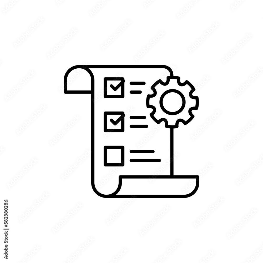 Execution icon in vector. Illustration Execution icon in vector. Illustration