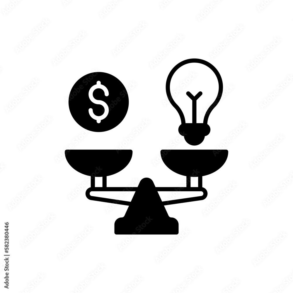 Make Profit Strategy icon in vector. Illustration Make Profit Strategy icon in vector. Illustration