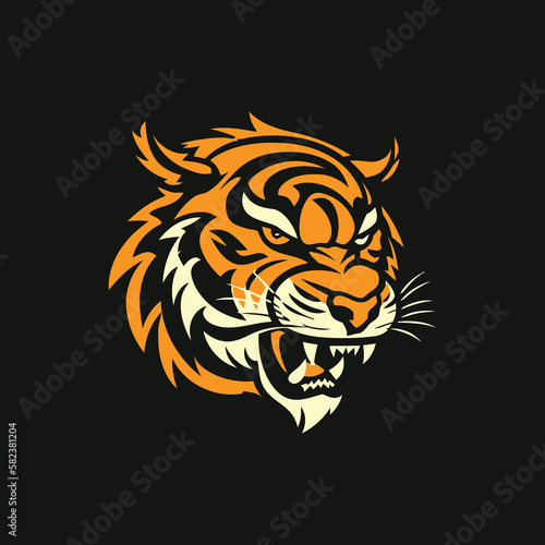 Tiger Logo Vector © artilab