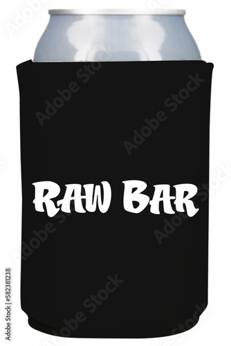 Beer can coolers and koozies design