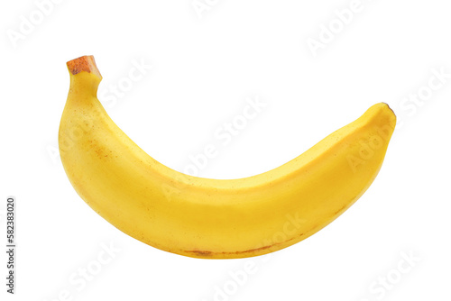 Banana isolated on transparent background. PNG