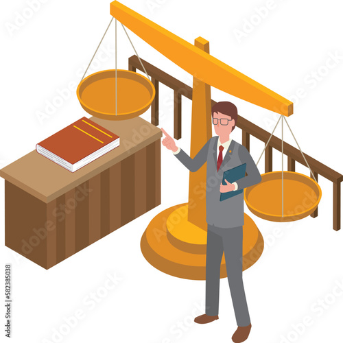 弁護士と法廷