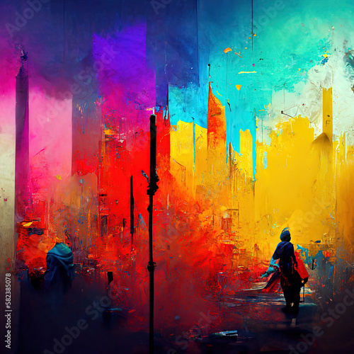Abstract Colorful. © Михаил Н