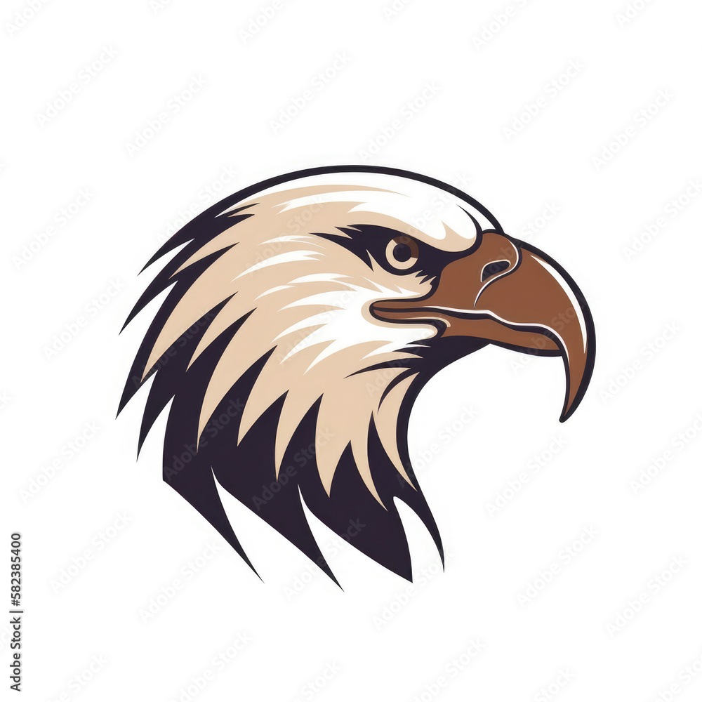Obraz premium Bald Eagle Logo
