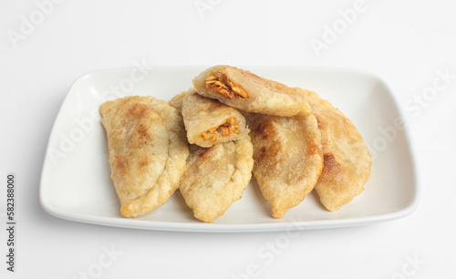 Cireng filled with spicy chicken, a delicious Bandung specialty