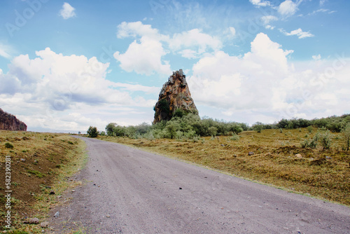 road in the desert