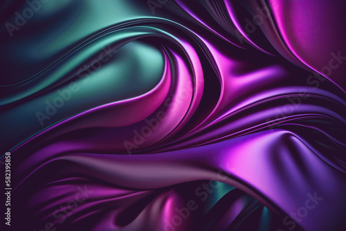 Wallpaper Mural purple background Satin Silk, wavy soft and curve Torontodigital.ca